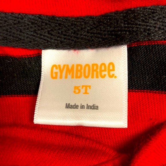 Two Gymboree boys long sleeve stripe shirts size 5 - Picture 4 of 4